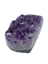 Load image into Gallery viewer, Amethyst Two Side Polished Cluster #1