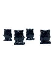 Load image into Gallery viewer, Black Obsidian Owl