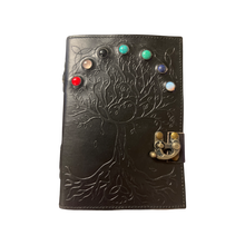 Load image into Gallery viewer, Tree of Life with 7 Stones Journal
