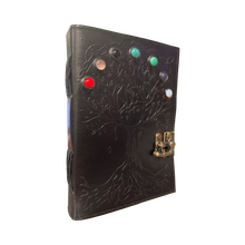 Load image into Gallery viewer, Tree of Life with 7 Stones Journal