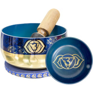 Third Eye Chakra Singing Bowl – Cobalt Blue Intuition & Sound Healing Set | Queen City Curio & Apothecary Toronto