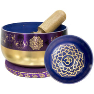 Crown Chakra Singing Bowl – Purple Enlightenment Sound Healing Set | Queen City Curio & Apothecary Toronto
