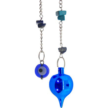 Load image into Gallery viewer, 🔍 PENDULUM-Sephoroton- Blue Evil Eye
