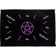 Pendulum Mat – Pentacle (Black Velvet, 11.5