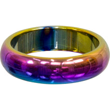 Load image into Gallery viewer, Non Magnetic - Rainbow hematite ring

