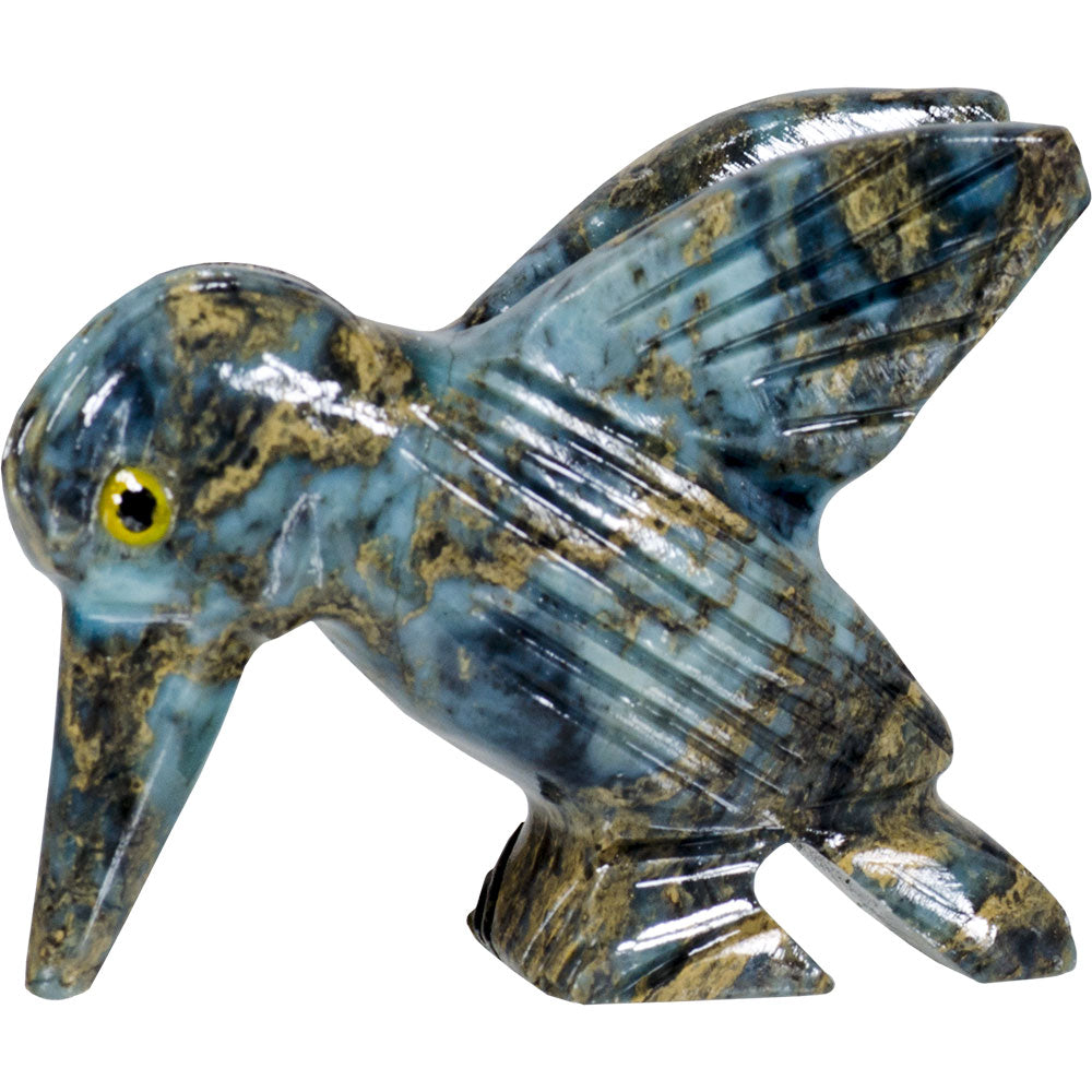 Dolomite Hummingbird Statue