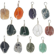 Wire-Wrapped Gemstone Pendant – 1.5