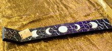 Load image into Gallery viewer, Moon Phase Silver mirror incense holder
