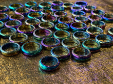 Load image into Gallery viewer, Non Magnetic - Rainbow hematite ring
