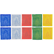 Medicine Buddha Prayer Flags – Healing & Spiritual Protection | Queen City Curio Toronto