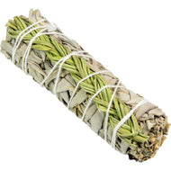 White Sage & Sweetgrass Smudge Stick  – Cleansing & Positive Energy | Queen City Curio & Apothecary Toronto
