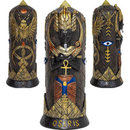 LED-Lit Osiris Statue – Egyptian God of Rebirth & Afterlife | Queen City Curio Toronto