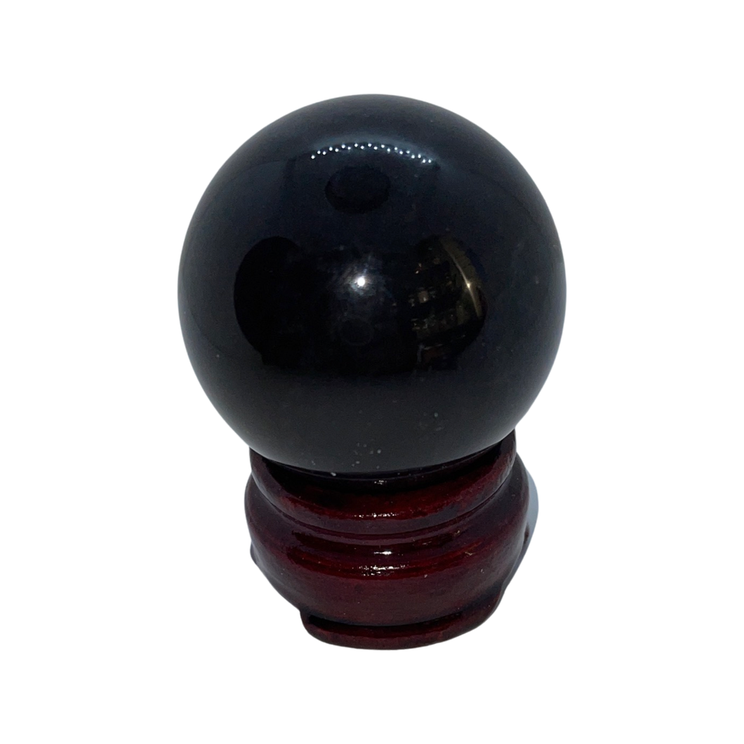 Obsidian Sphere, 60 mm