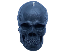 Load image into Gallery viewer, Black Skull Candle

