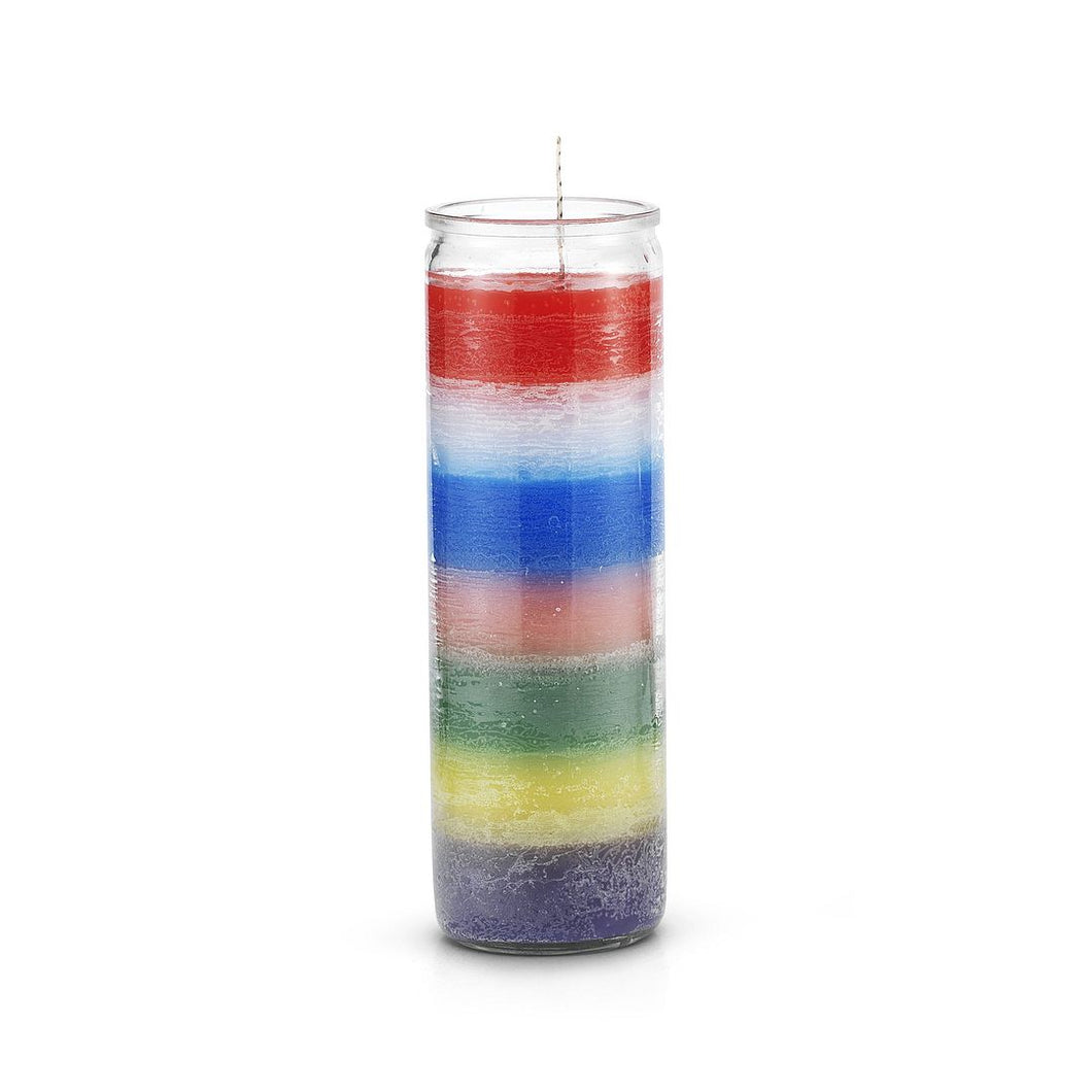 Seven Color 7 Day Candle