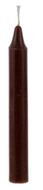 Brown Mini Candle on white background