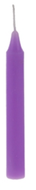 Lavender Mini Candle on white background