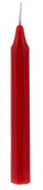 Red Mini Candle on white background