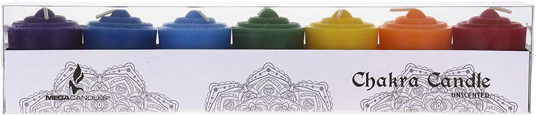 Voltive Candle 7 Chakras  on white background
