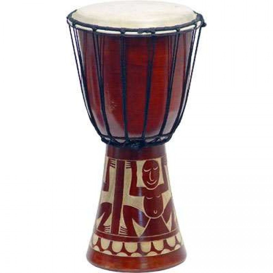 Small Carved Djembe