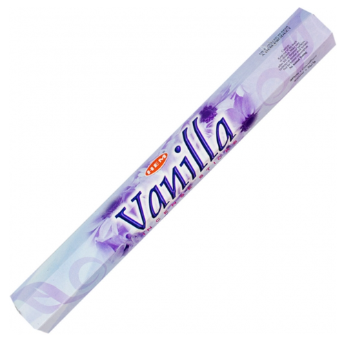 Hem Vanilla incense on white