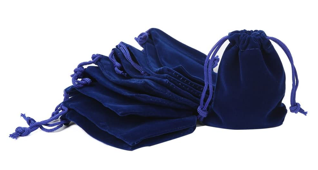 Blue Cloth Bag for Mojo