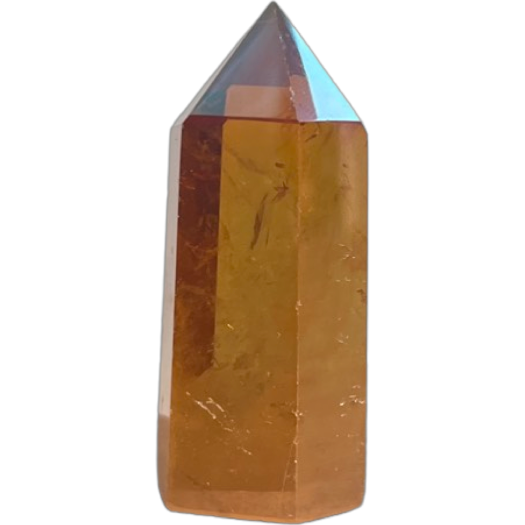 Champagne Aura - Small Polished Point # 2