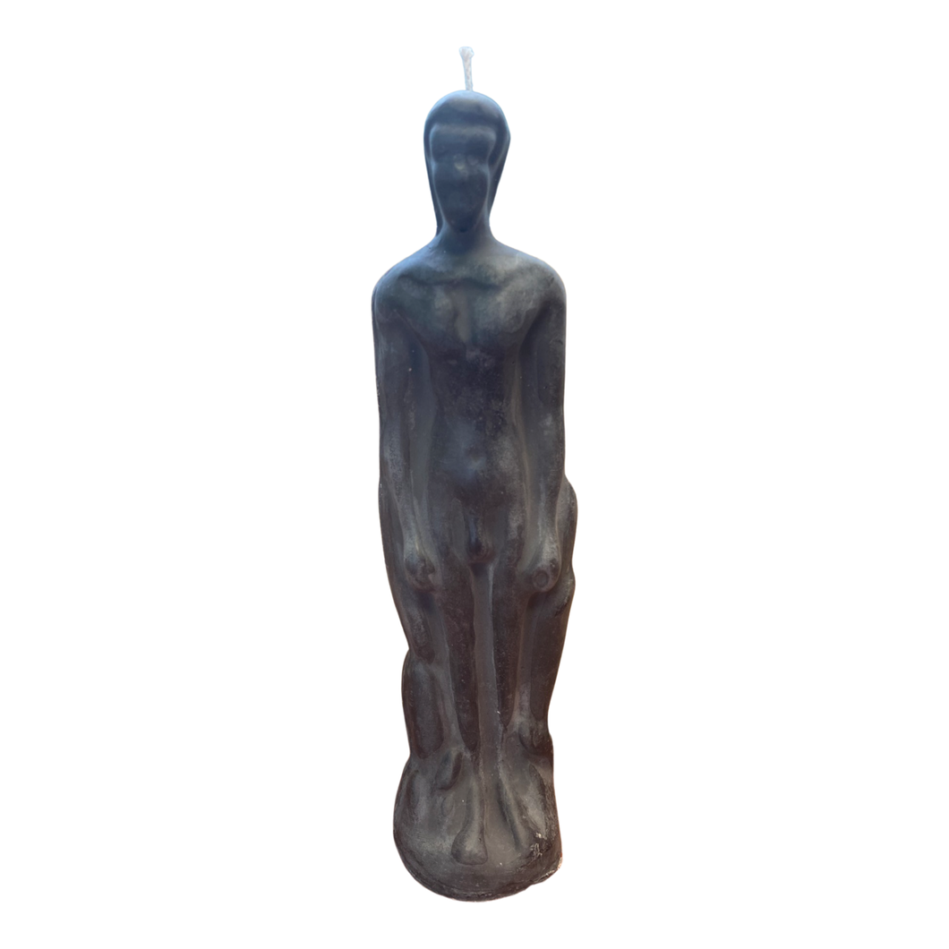 Black Male Figure Candle