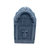 Here Lies Tombstone Candle