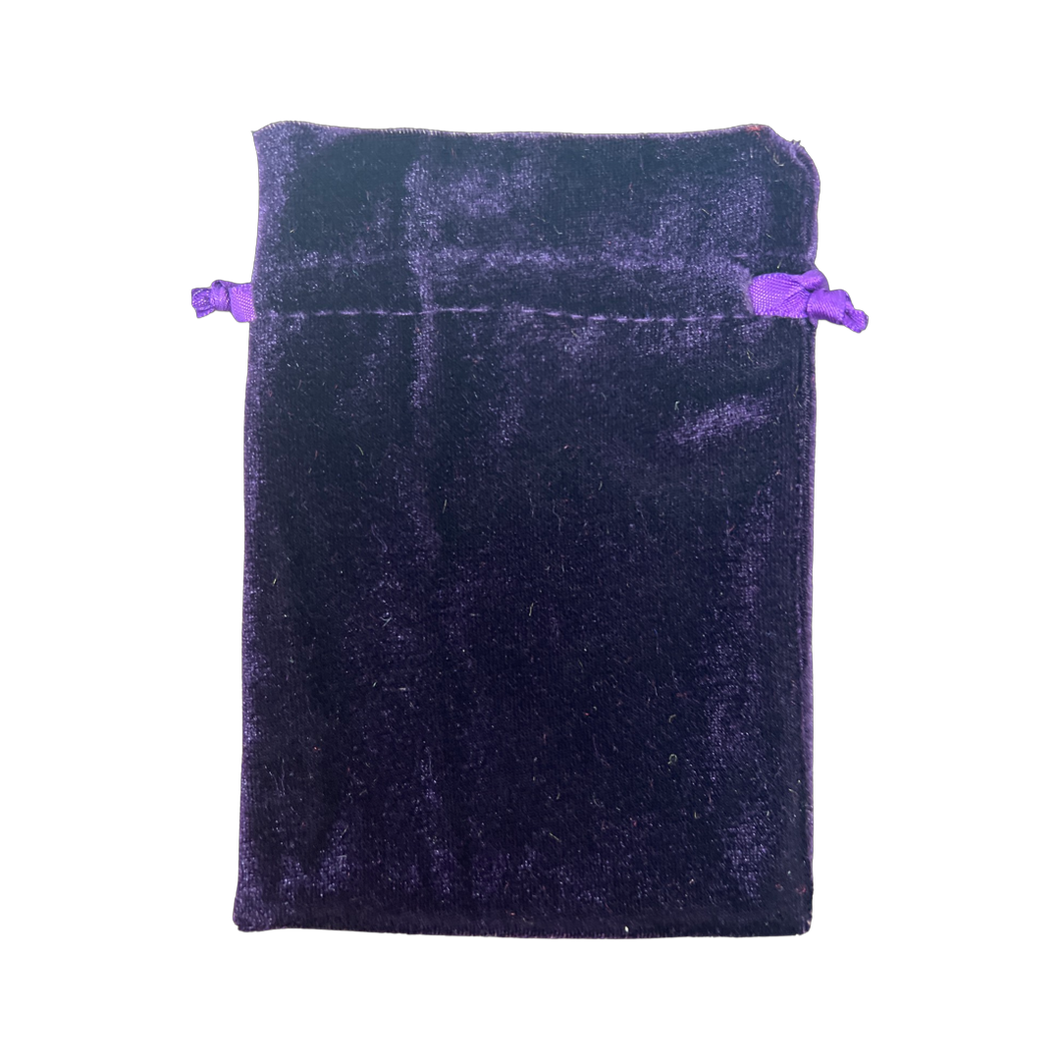 Purple Velvet Tarot Bags