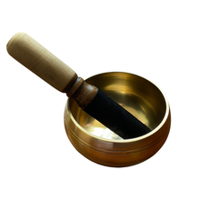 Load image into Gallery viewer, Brass Singing Bowl 4&quot;
