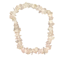Rose Quartz Chip Bracelet
