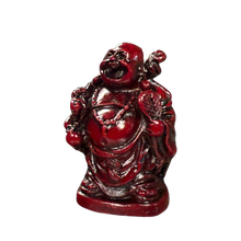 Load image into Gallery viewer, Standing Lucky Buddha With Fan Statue
