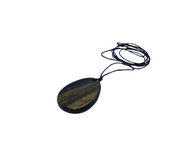 Flat Oval Tiger Eye Pendant