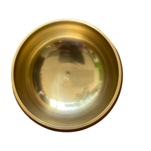 Load image into Gallery viewer, Brass Singing Bowl 4&quot;
