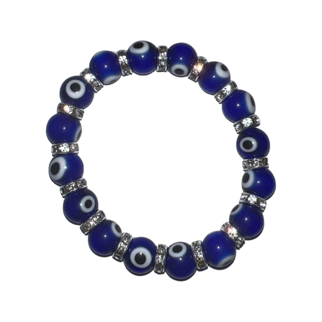 Eye Evil Glass Beads Bracelet