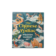 Load image into Gallery viewer, Chinese Zodiac Wooden Magnet Set
