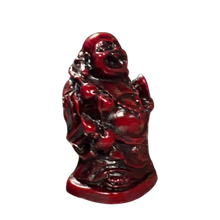 Load image into Gallery viewer, Standing Lucky Buddha With Fan Statue

