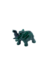 Load image into Gallery viewer, Malachite Elephant #1
