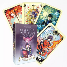 Load image into Gallery viewer, Mystical Manga Tarot Set
